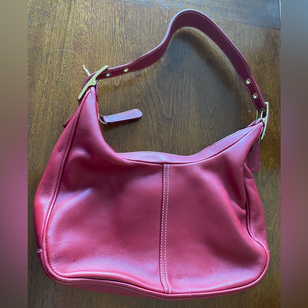 Red Coach Bag